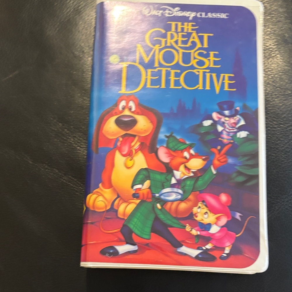Disney VHS The Great Mouse Detective
